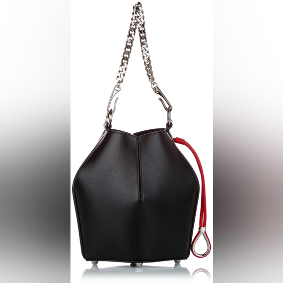 Alexander McQueen The Bucket Bag Black Calf Leather Small. Sold Out Everywhere!! - Picture 3 of 8